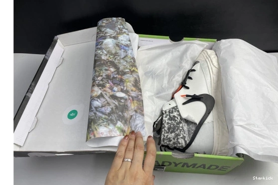 READYMADE CZ3589-100 Mid Nike - White Blazer 1123